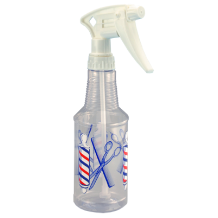 BARBER POLE SPRAY BOTTLE 16 OZ (Case of 6)