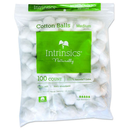 #189100 INTRINSICS 100% COTTON BALLS TRIPLE SIZED 100/CT (Case of 5)