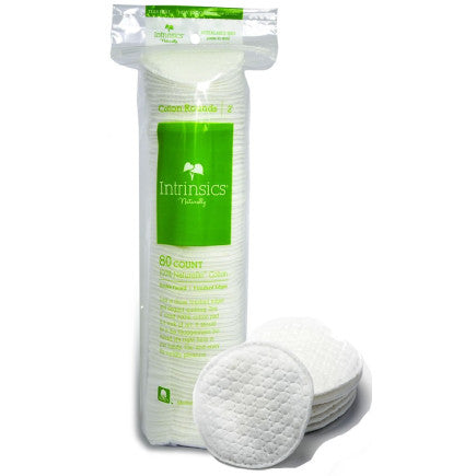 #400084 INTRINSICS 100% COTTON ROUNDS 80/CT (Case of 12)