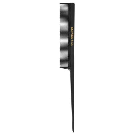 EMPIRE NITRILE RUBBER FINE TOOTH TAIL COMB 8" - 12PK