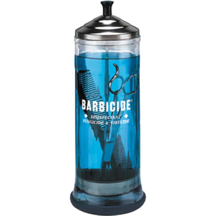 BARBICIDE LARGE DISINFECTANT JAR 38 OZ