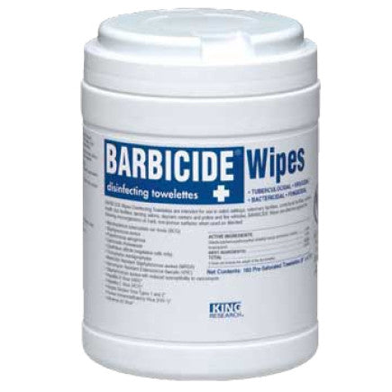 BARBICIDE DISINFECTING WIPES 160 CT DISPENSER